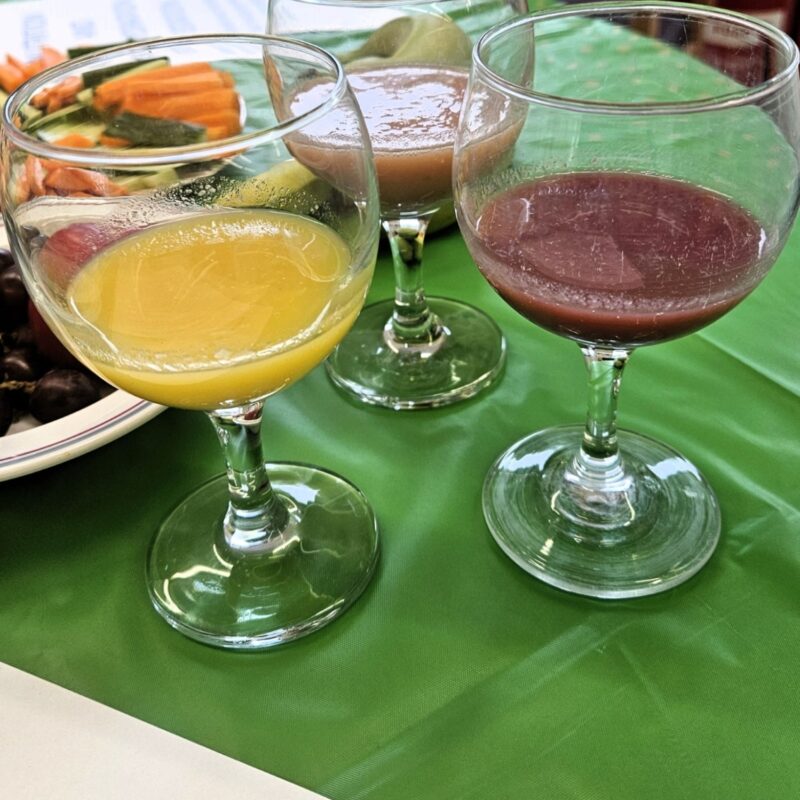 Image of smoothie selection