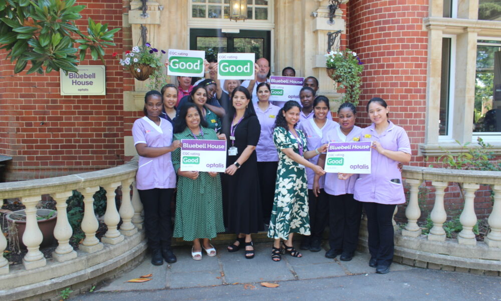 Bluebell House Team Photo CQC Good