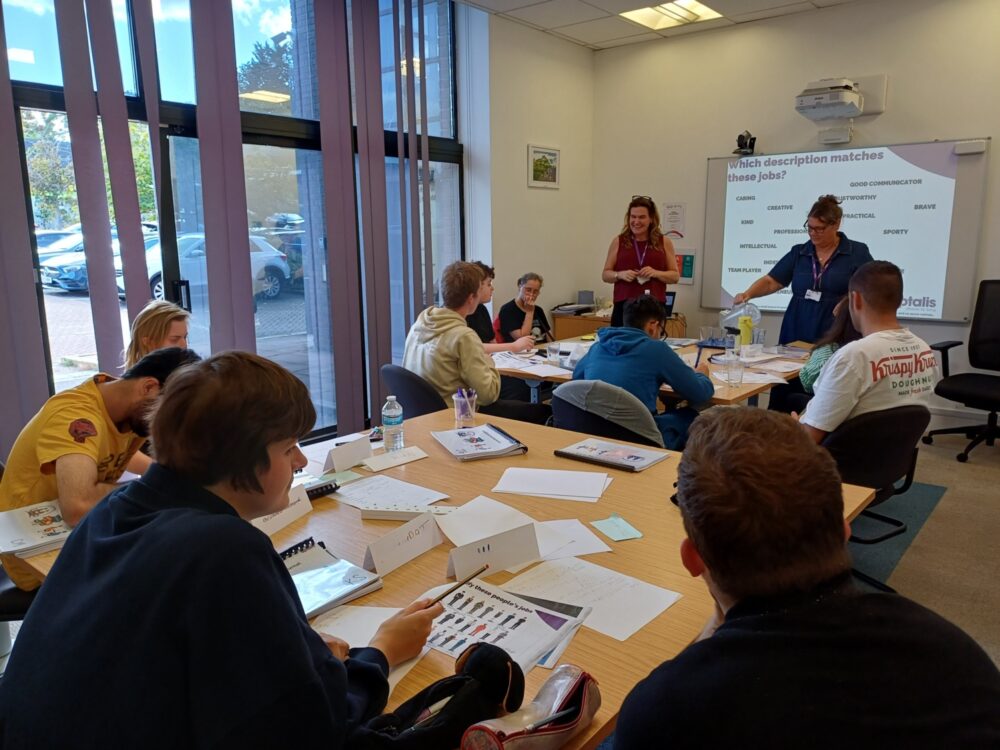 Ace 2026 Students in training room