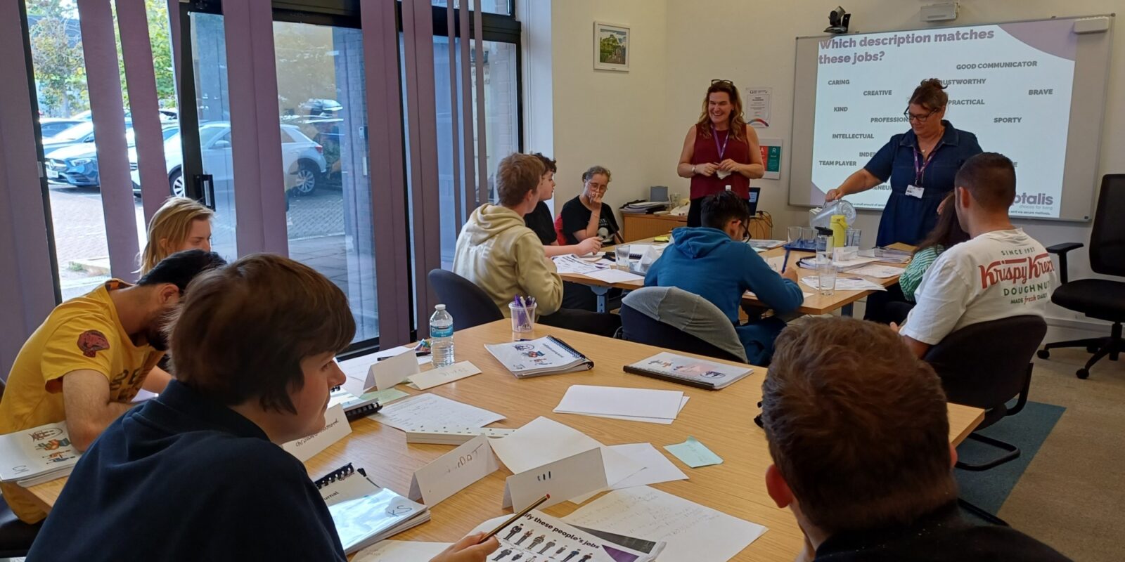 Ace 2026 Students in training room
