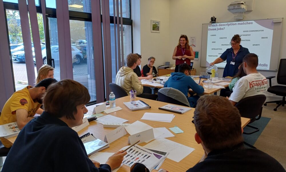 Ace 2026 Students in training room