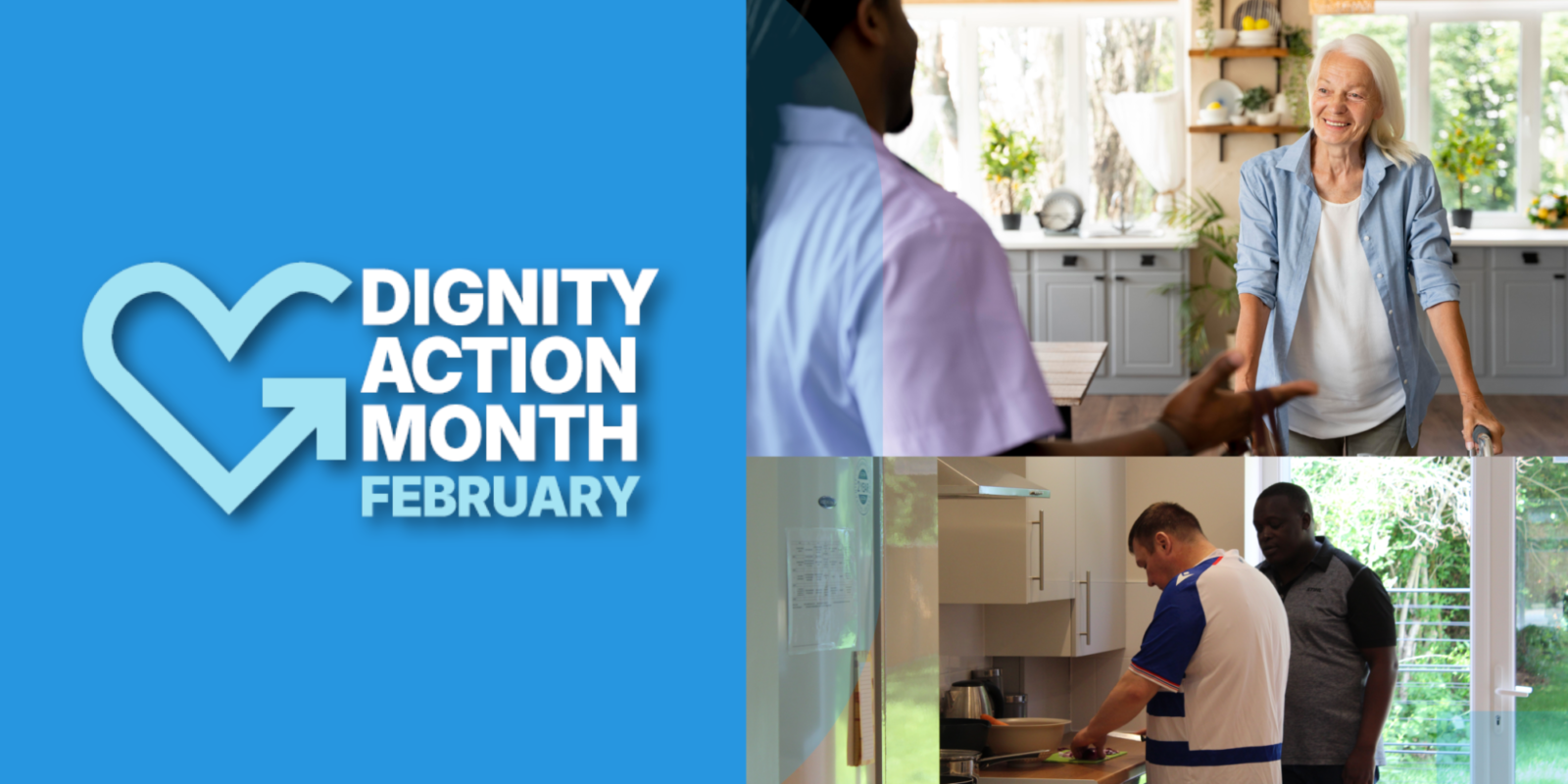Dignity action month header