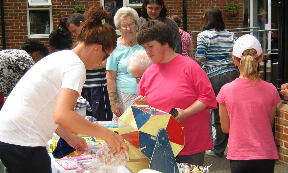 raffle fair stall